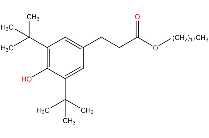 Octadecyl-3-(3,5-di-tert-butyl-4-hydroxyphenyl) пропионат