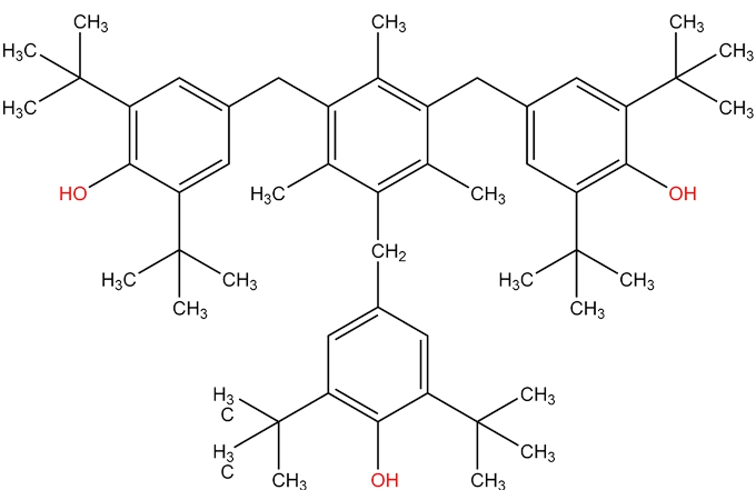 1, 3,5-триметил-2, 4,6-трис (3,5-ди-tertbutyl-4-hydroxybenzyl) бензол