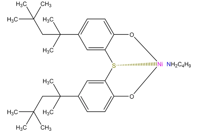 [2,2 '-тиобис (4-t-octylphenolato)]-n-бутиламин никель
