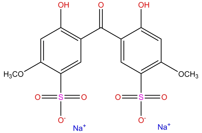 2,2 '-Dihydroxy-4,4'-dimethoxybenzophenone-5,5 '-бис (сульфонат натрия)