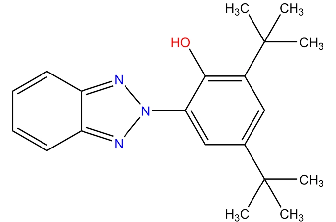 2-(2 '-Hydroxy-3',5 '-ди-т-бутилфенил) бензотриазол