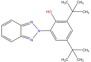 2-(2 '-Hydroxy-3',5 '-ди-т-бутилфенил) бензотриазол