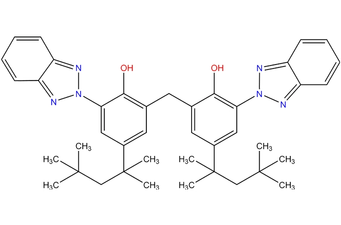 Бис [2-гидрокси-5-т-октил-3-(benzotriazol-2-yl) фенил] метан