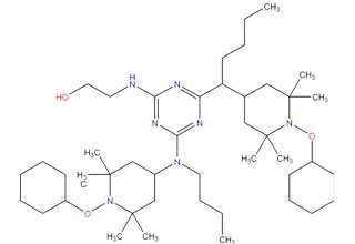 2-аминоэтанол продукты реакции с циклогексаном и пероксидированный N-butyl-2,2, 6,6-тетраметил-4-пиперидинамин-2, 4,6-трихлор-1, 3,5-триазин продукты реакции