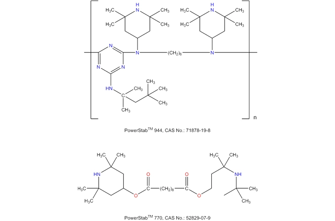 Бис (2,2,6,6,-tetramethyl-4-piperidinyl) декандиоат и N,N'-бис (2,2, 6,6-тетраметил-4-пиперидинил)-1,6-гександиамин, полимер с 2, 4,6-трихлоро-1, 3,5-триазином и 2,4,4- trimethyl-1, 2-пентанамином