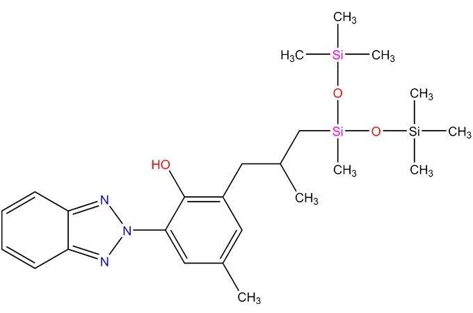 2-(benzotriazol-2-yl)-4-метил-6-[2-метил-3-[метил-бис (триметилсилилокси) силил] пропил] фенол